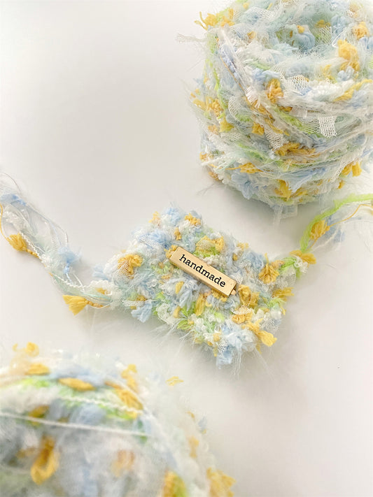 Daisy Chain pastel fancy yarn for crochet and knitting