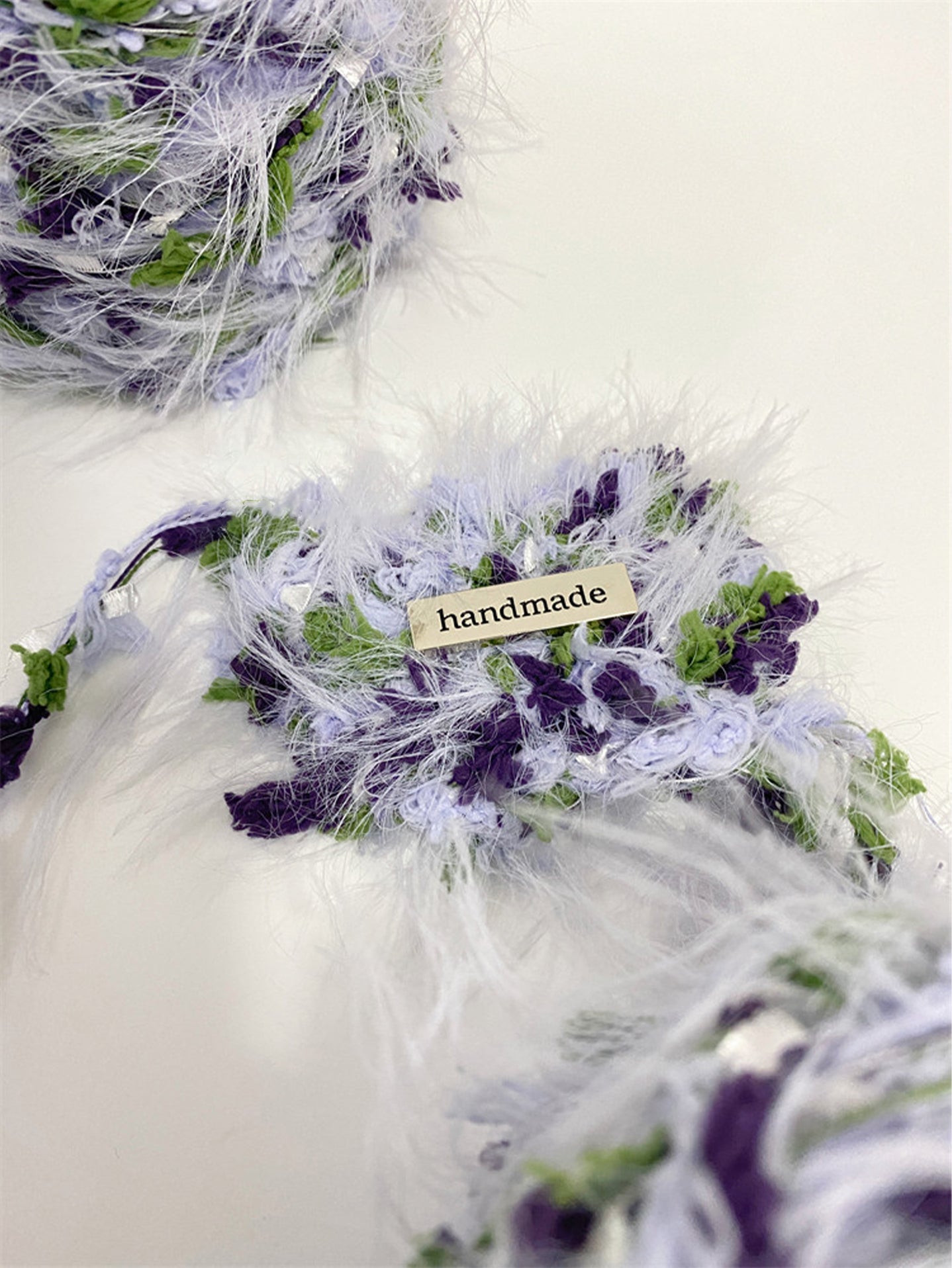 Lavender Vine | Fancy Yarn for Crochet & Knitting | YUNNU